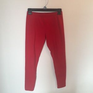 Red Leggings